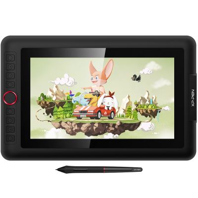 XPPen Artist 13 (2nd Gen), 13.3-inch fully-laminated screen, 94% Adobe RGB, with X3 empowered stylus (Black, Blue, Red, and Green)